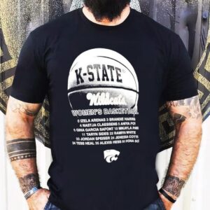 K-state Wildcats Women’s Basketball Players Listed Name Shirt