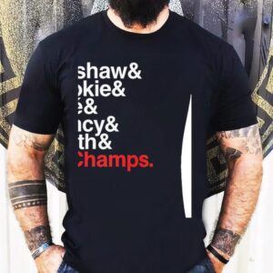 Kershaw Mookie Kike Muncy And Smith Los Angeles Dodgers 3x World Champions Baseball Shirt