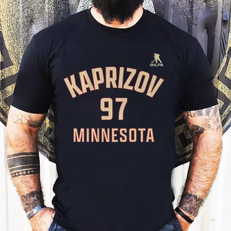 Kirill Kaprizov Minnesota Name Number Shirt Kirill Kaprizov Minnesota Name Number Shirt