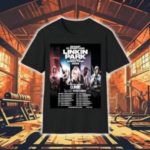 Linkin Park Be Part Of Something From Zero World Tour 2026 Europe Dates Shirt