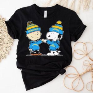 Los Angeles Chargers Snoopy And Charlie Brown Best Friends Shirt
