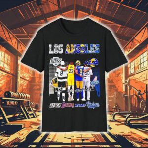 Los Angeles Professional Sports Teams And Players Kings Lakers Rams And Dodgers Shirt