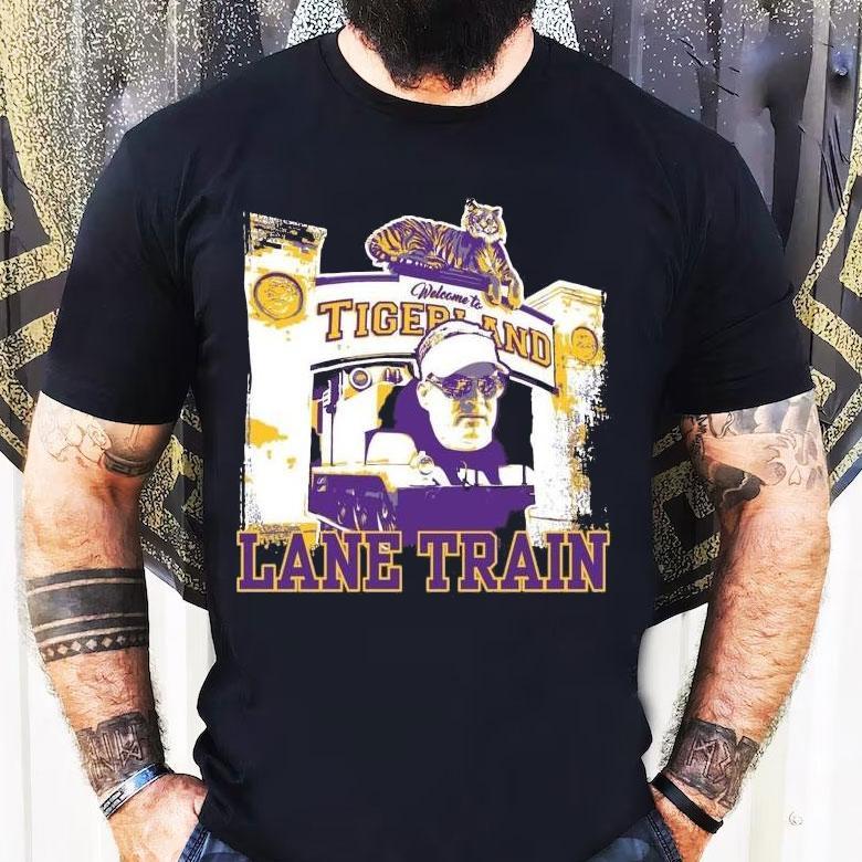 Lsu Tigers Lane Train Tigerland Shirt Lsu Tigers Lane Train Tigerland Shirt