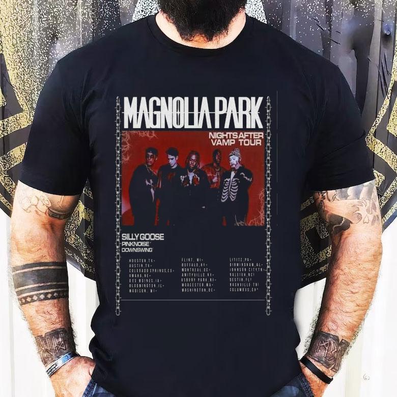 Magnolia Park Nights After Vamp North America 2026 Shows Shirt Magnolia Park Nights After Vamp North America 2026 Shows Shirt