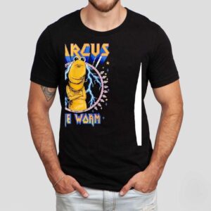 Marcus The Worm Heavy Rock Worm Meme Tshirt