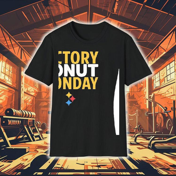 Max Starks Victory Donut Monday Pittsburgh Slers Logo Shirt Max Starks Victory Donut Monday Pittsburgh Slers Logo Shirt