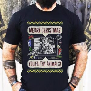 Mccallister Merry Christmas You Filthy Animals Home Alone Ugly Xmas Shirt