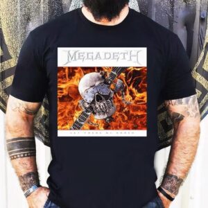 Megadeth Let There Be Shred Third Single Art Shirt