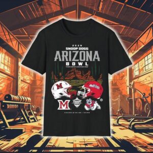 Miami Redhawks Vs Fresno State Bulldogs 2025 Snoop Dogg Arizona Bowl Head To Head Shirt