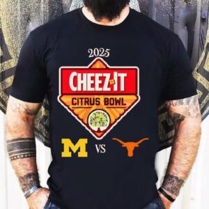 Michigan Wolverines Vs Texas Longhorns Football Cheez-it Citrus Bowl 2025 Shirt