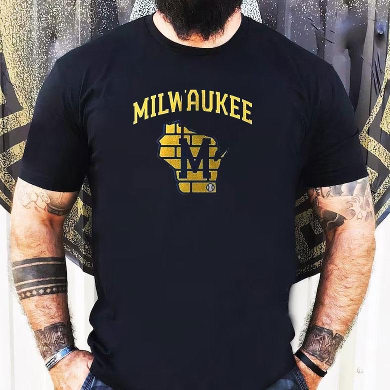 Milwaukee Brewers This Is My Crew Mascot Art Shirt Milwaukee Brewers This Is My Crew Mascot Art Shirt