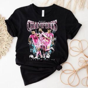 Mls Cup Champions Inter Miami Fc Lionel Messi Signature Graphic Shirt