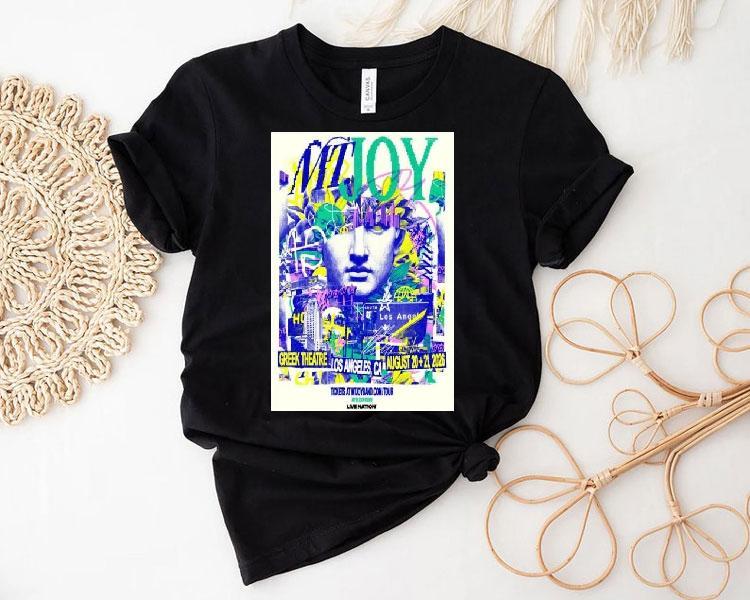 Mt. Joy Greek Theatre Los Angeles Ca Aug 20-21 2026 Shirt Mt. Joy Greek Theatre Los Angeles Ca Aug 20-21 2026 Shirt