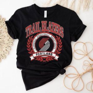 National Basketball Association Portland Trail Blazers Crest Logo Shirt