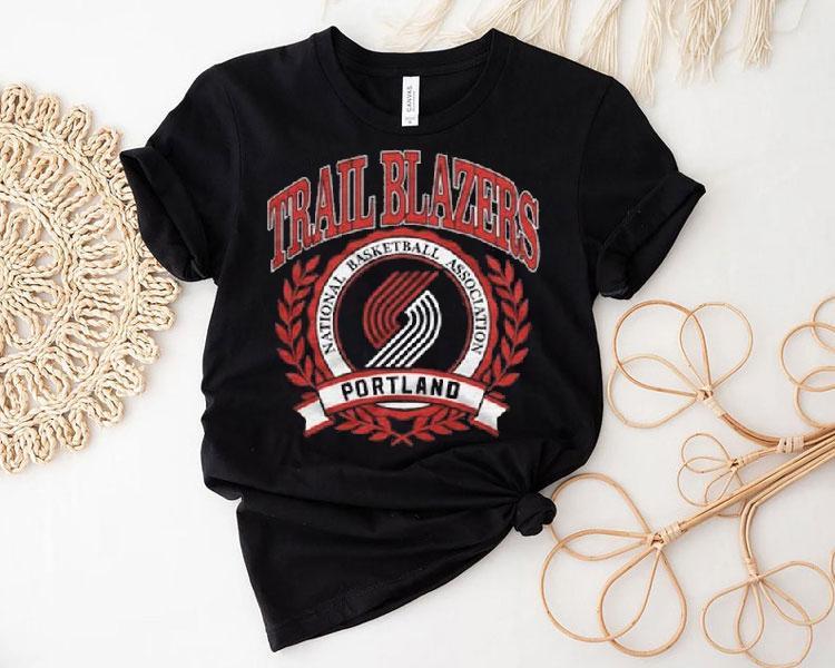 National Basketball Association Portland Trail Blazers Crest Logo Shirt National Basketball Association Portland Trail Blazers Crest Logo Shirt