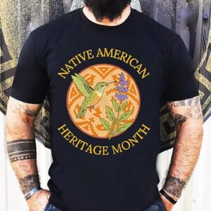 Native American Heritage Month Hummingbird Graphic Shirt