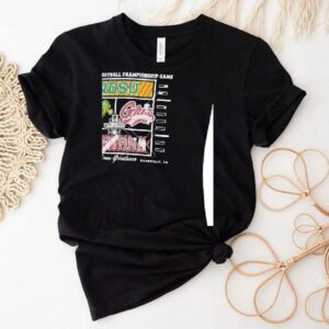 Ncaa Di Football Championship Game 2026 Montana Grizzlies Vs North Dakota State Bison Shirt
