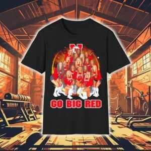 Nebraska Huskers Women’s Volleyball 2025 Go Big Red All Team Shirt