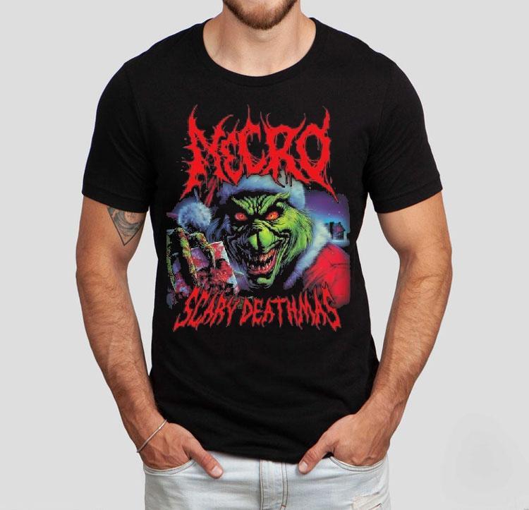 Necro Grinch Scary Deathmas Shirt Necro Grinch Scary Deathmas Shirt