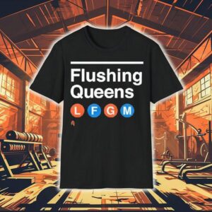 New York Mets Lfgm Flushing Queens Shirt