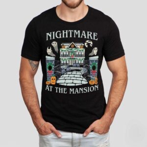 Nightmare At The Mansion Before Christmas Haunted Mansion Disney Parks Shirt