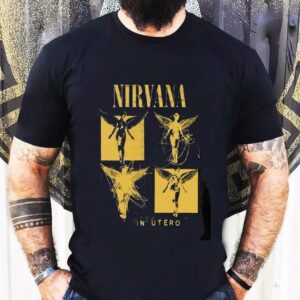 Nirvana In Utero Grid Shirt