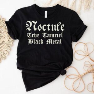 Noctule Trve Tamriel Black Metal Shirt