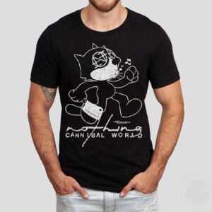 Nothing Cannibal World Cat The Felix Knife Shirt
