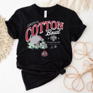 Ohio State Buckeyes 2025 Cotton Bowl Dec 31st 2025 Helmet Shirt 1 Ohio State Buckeyes Cotton Bowl Dec St Helme Tshirt