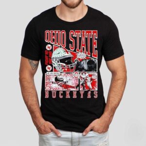 Ohio State Buckeyes Football Helmet Brutus Shirt