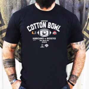 Ohio State Vs Miami 2025 Goodyear Cotton Bowl New Year’s Eve Shirt