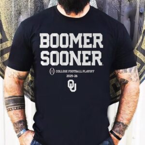 Oklahoma Football Boomer Sooner Cfp 2025 2026 Shirt