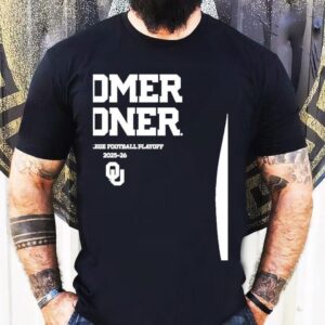 Oklahoma Sooners Boomer Sooner 2025 Cfp Shirt