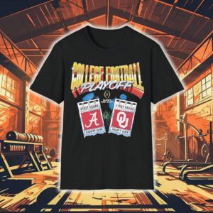 Oklahoma Sooners Vs Alabama Crimson Tide College Football Playoff Ticket Shirt