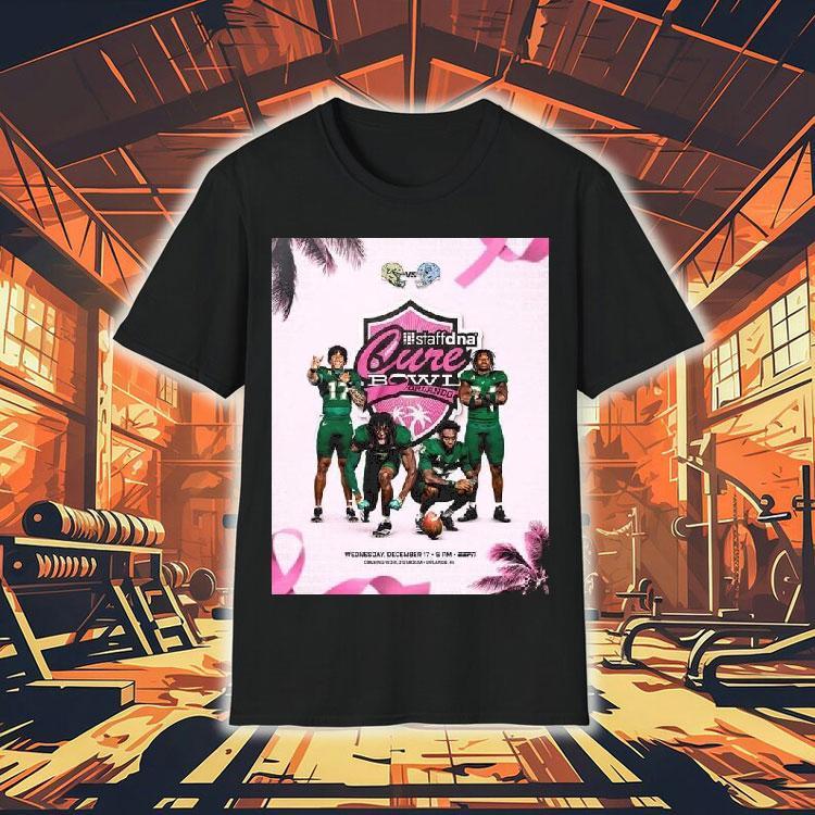 Old Dominion Monarchs Vs South Florida Bulls Matchup 2025 Staffdna Cure Bowl On December 17 2025 Shirt Old Dominion Monarchs Vs South Florida Bulls Matchup 2025 Staffdna Cure Bowl On December 17 2025 Shirt