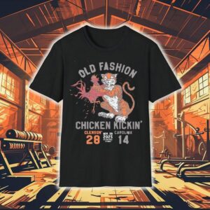 Old Fashion Chicken Kickin’ Score ’25 Carolina Mascots Shirt
