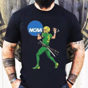 One Piece X Oregon Ducks Roronoa Zoro Ncaa College Football Playoff Bowl Season 2025-26 Shirt