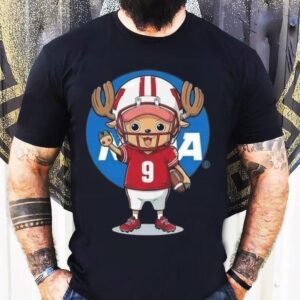 One Piece X Wisconsin Badgers Chopper Ncaa College Football Playoff Bowl Season 2025-26 Shirt