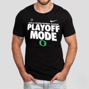 Oregon Ducks Logo 2025-26 College Football Playoff Playoff Mode Shirt