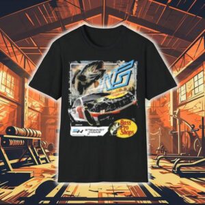Original Noah Gragson 2024 Bass Pro Stewart-haas Racing 2-spot Shirt