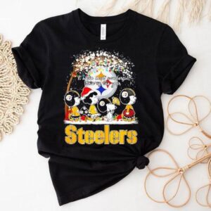 Peanuts Christmas Pittsburgh Slers Fan Its The Most Wonderful Time Of The Year Shirt