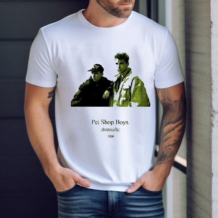 Pet Shop Boys Annually 2026 Shirt Pet Shop Boys Annually 2026 Shirt