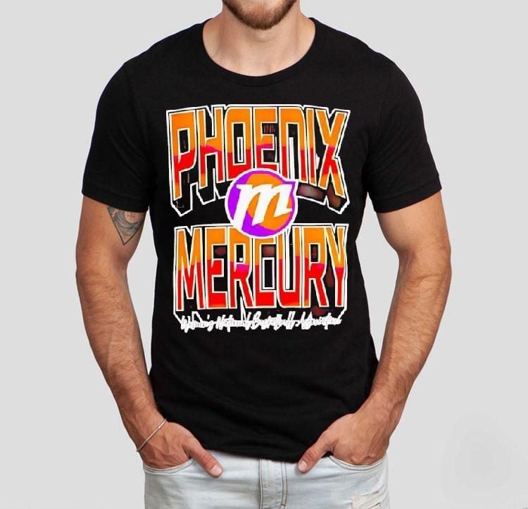 Phoenix Mercury Wnba Logo Mercury Shirt Phoenix Mercury Wnba Logo Mercury Shirt