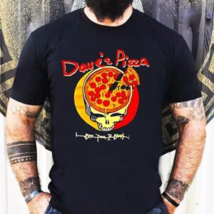Pizza Skull Grateful Dead’s Vs Dave’s Pizza Logo Shirt