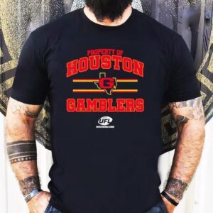 Property Of Houston Gamblers Shirt