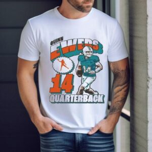 Quinn Ewers 14 Quarterback Miami Dolphins Shirt