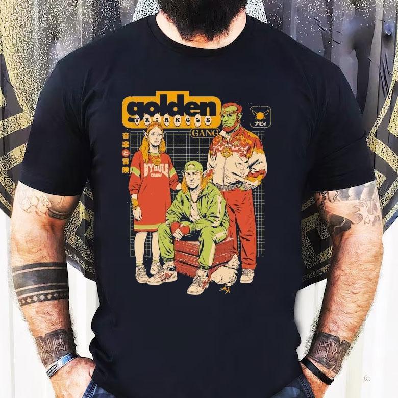 Rafael Baptista Golden Triangle Gang Shirt Rafael Baptista Golden Triangle Gang Shirt