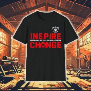 Raiders 2025 Inspire Change Shirt
