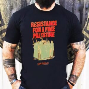 Resistance For A Free Palestine Graphic Shirt