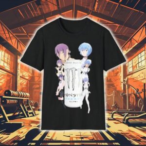 Reze And Ayanami Rei Monster Energy Shirt